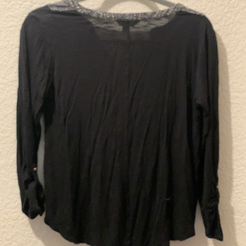 Lucky Brand Blouse with Long Sleeves - Picture 7 of 8